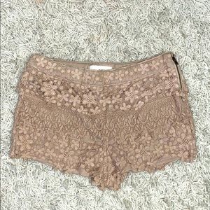 Lace shorts💙 5/$21